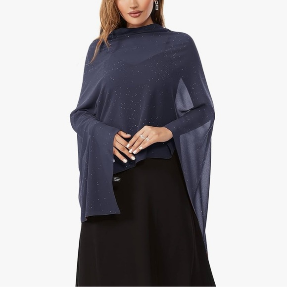 Sweaters - Elegant Navy Women's Sweater